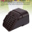 2x3 Inch Plastic Gutter Downspout Extension Brown Leaf Guard Filter 3
