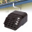 Gutter Downspout Connector & Filter Guard for 3X4 in Brown Plastic 1