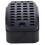 2x3 Inch Black Gutter Downspout Extension with Leaf Guard, Plastic 14