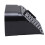 2x3 Inch Black Gutter Downspout Extension with Leaf Guard, Plastic 13