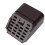 Gutter Downspout Connector & Filter Guard for 3X4 in Brown Plastic 15