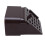 Gutter Downspout Connector & Filter Guard for 3X4 in Brown Plastic 11