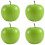 4 Large Artificial Green Apples-Fruit 1