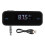 FM Transmitter With HiFi Stereo Digital PLL Technology LCD Screen Support For iPhone iPad Featuring Aux Port And Memory Reconnection 1
