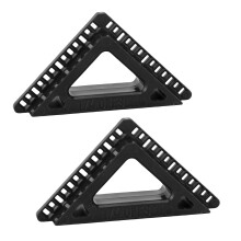 2Pcs Plastic Door & Window Casing Reveal Tool 3/16in & 1/4in Black