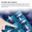 Sedia gonfiabile portatile blu 3D | 44x42x3 cm 2