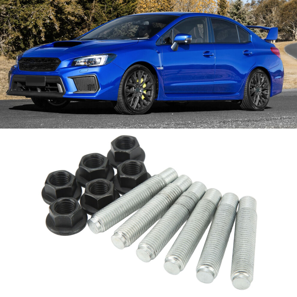 Exhaust Manifold Stud Nut Kit For Subaru Legacy Outback Forester Tribeca 800910550 4691380585414