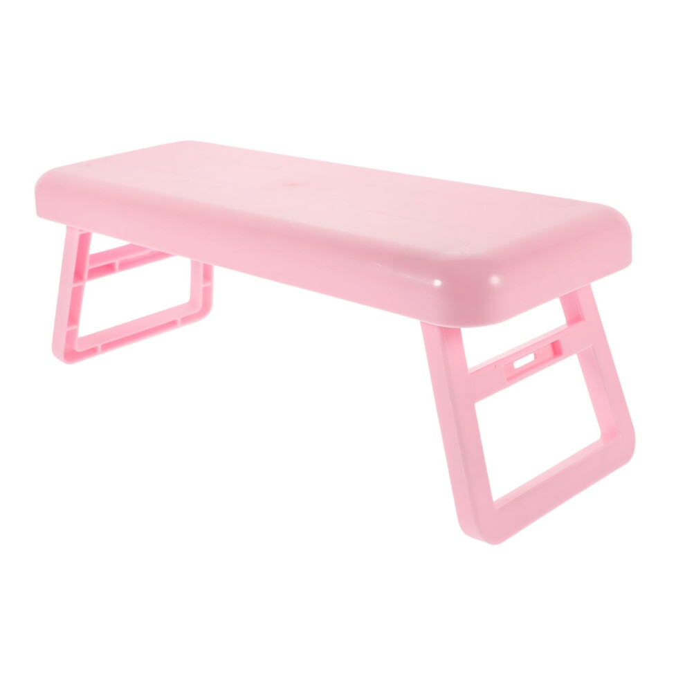 Nail Arm Rest with Ergonomic Support, Professional Manicure Hand Rest Stand, Stylish Pink Pillow