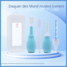 (Zungen depressor Upgrade-Set, Mit Kau stock) Zungen muskel trainer Aussprache Kau stick