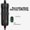 Dual Wired Lavalier Microphones for Interview, 3.5mm Jack 4