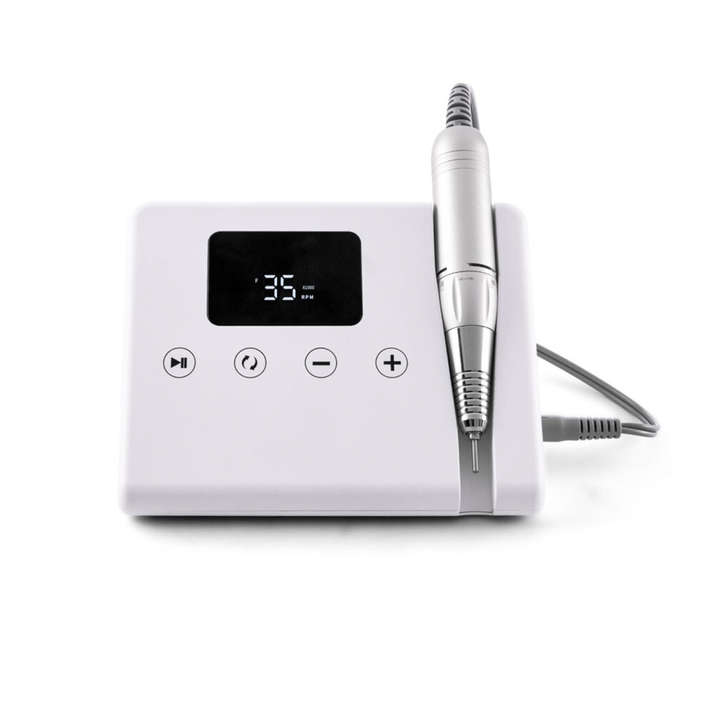Professional Electric Nail Drill 35000 RPM Brushless Cordless with Touch HD Display for Manicure