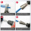 4Pcs Wire Twister Tool for Drill,Wire Nut Twister Wire Stripper Tool Connector Driver,Cable Quick Stripping Tools 6