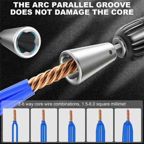 Wire Twisting Tools for Electric Drills, Wire Stripper Tools, Wire Twisting Connectors, Wire Twisting Tools 2