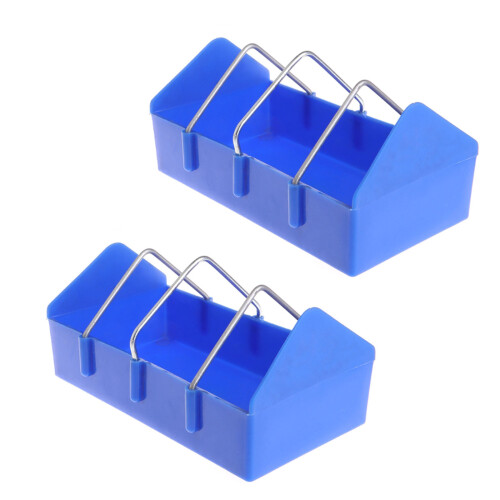 Cage Mounted Feeders for Small Poultry Thick Shatterproof