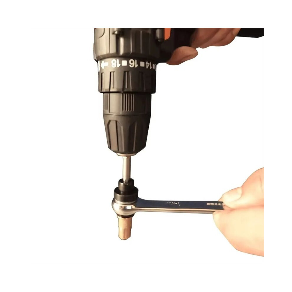 Manual Rivet Screw Riveter Rivet Nut Tool Adapter Metal License Plate Simple Installation 11Pcs M6 4712090033887