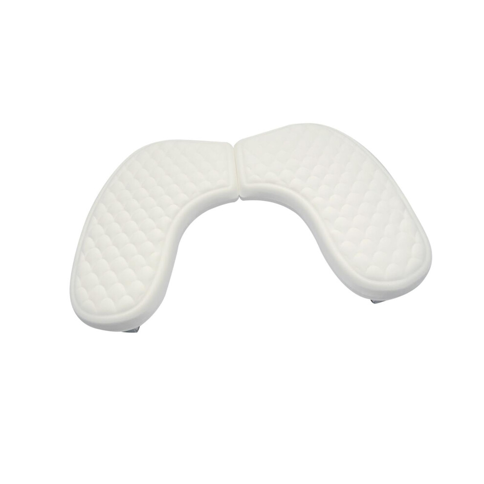 White Manicure Hand Rest Pu Leather Memory Foam Cushion With Ergonomic Wrist Support For Salon And Home