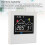 Programmierbarer Smart Thermostat 86x86mm 240g LCD 6