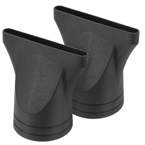 2 Pack Hair Dryer Nozzle and Diffuser for Straight Hair Styling with Precise Airflow Control