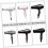 2 Pack Hair Dryer Nozzle and Diffuser for Straight Hair Styling with Precise Airflow Control 2