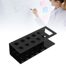 Transparenter Acryl-Wandhalter für Markierstifte, 10 Stiftfächer & Radiergummi-Organizer