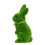 Ostern-Beflockungshasen-Dekore, Mooshasen-Statuen,-Typ 2 1