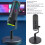 RGB-Dynamisches Mikrofon mit XLR/USB, 16/24-Bit Kardioid 7