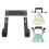 Carbon Steel Wall Mount Ironing Board Holder - Multi-Functional Utility Rack 1