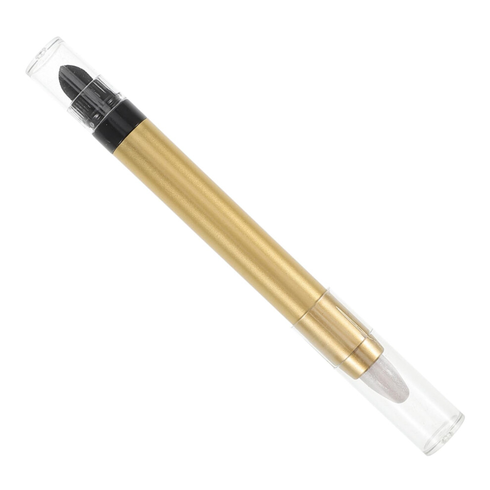 Dual Ended Eyeshadow Stick and Highlighter Pen 2 in 1 Long Lasting Smudgeproof Shimmer Finish