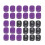 30PCS Plastic 6-Sided Dice Set, 16mm Cube for Games & Math 1
