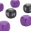30PCS Plastic 6-Sided Dice Set, 16mm Cube for Games & Math 7