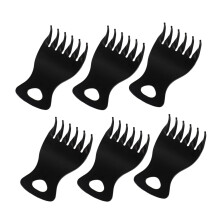 Hair Cutting Comb Set for Men with Wide Tooth Design and Ergonomic Grip for Precision Styling