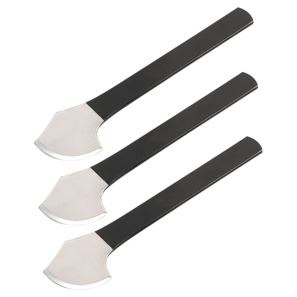 3 Piece Pedicure Tool Set Foot File Callus Remover Cuticle Trimmer for Home and Salon