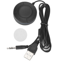 Bluetooth-äänivastaanotin autoon, langaton äänisovitin handsfree-autosarjat AUX3.5mm-liitännällä kotistereo-musiikin suoratoistoon