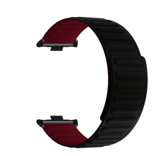 Sportarmband för fitnessklockor, magnetiskt klockarmband hållbart lättviktigt silikonersättningsarmband kompatibelt med Samsung Galaxy Watch