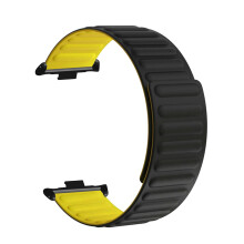 Pehmeä ja mukava kellonranneke, magneettinen kellonranneke, urheiluranneke, silikoniranneke, vedenkestävä, yhteensopiva Samsung Galaxy Watch
