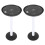 Adjustable Plant Risers with Drainage Hole, 28-43cm, Black 1