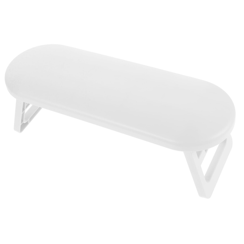 Foldable Nail Arm Rest Stand with Ergonomic Wrist Support for Home and Salon Use