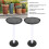 Adjustable Plant Risers with Drainage Hole, 28-43cm, Black 4