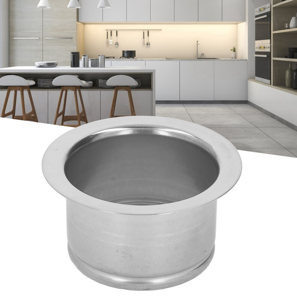 Stainless Steel 114Mm Deep Sink Flange For Kitchen Garbage Disposal Replacement 5021380486579