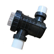 PVC Swimming Pool Pipe Filter Hair and Debris Removal Corrosion Resistant Clear Water