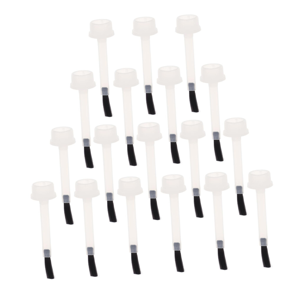 Nail Gel Brush Replacement for Precision Gel Application, Professional Nail Polish Bottle Brush Head