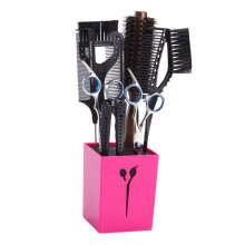 Hairdressing Tool Organizer Large Capacity Storage Box for Hair Scissors Combs Clips Salon