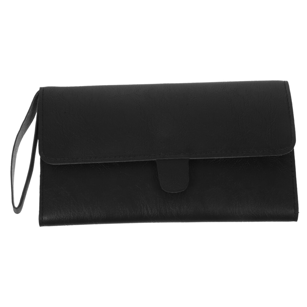 Hairdressing Scissors Case Leather Organizer Barber Tool Bag for Professional Stylists Travel