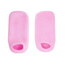 Moisturizing Gel Spa Socks with Oil Infusion for Dry Cracked Heel Care and Deep Hydration