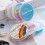 Rainbow Color Bracelet Elastic String Kit for Beginners, Plastic Material 5