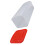 Large Plastic Bread Container with Lid, 34x13x13cm, Red 10