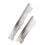 Küchenlückenabdeckung 35-70cm, Edelstahl, Silber 12