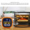 Touchscreen 2-Sonden-Fleischthermometer 7,9  7,9  2,7 cm 4