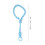 POCKET 3 blaue Handgelenk-Schlaufe - leichtes Polyester 2