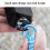 POCKET 3 blaue Handgelenk-Schlaufe - leichtes Polyester 7